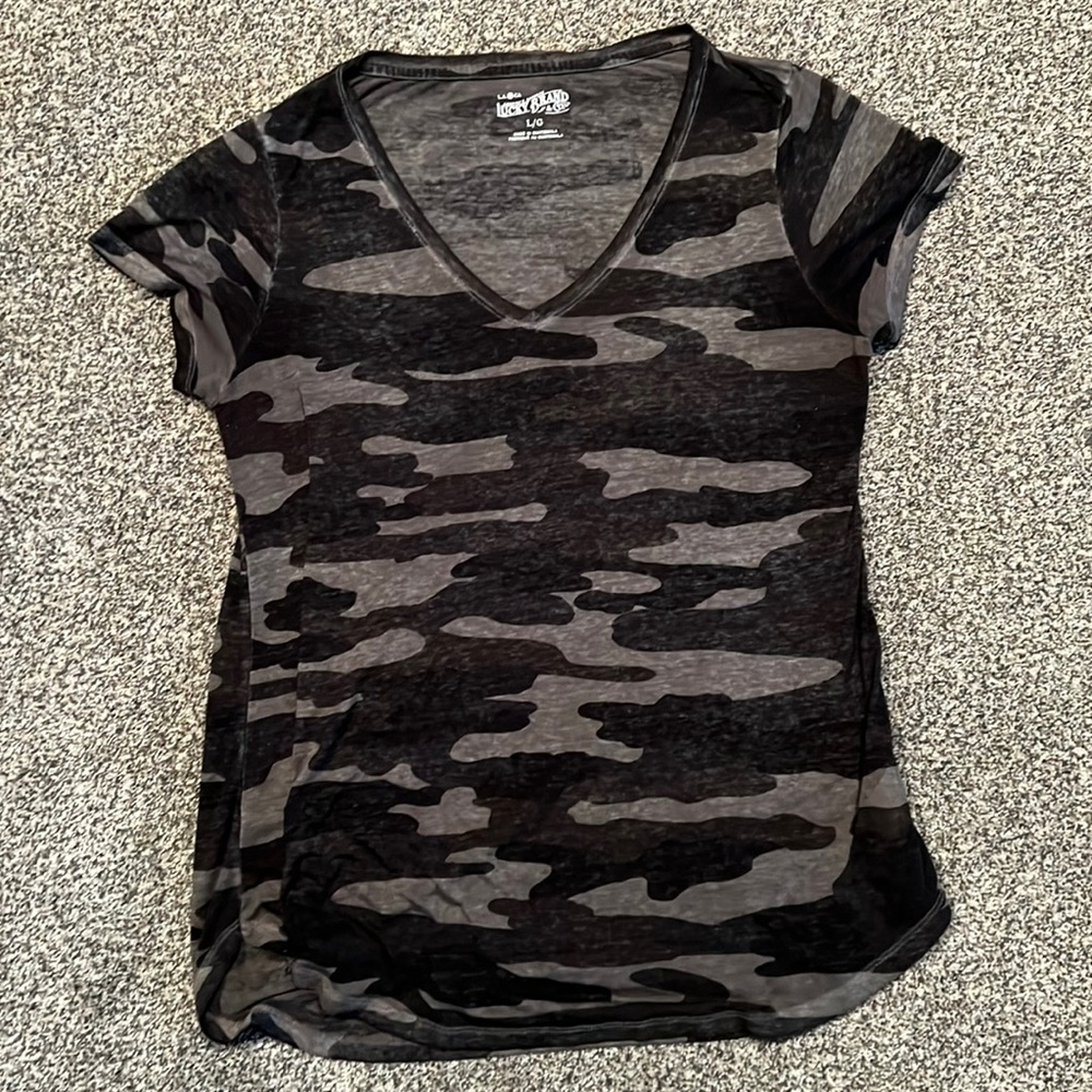 Lucky Brand Camo Tee